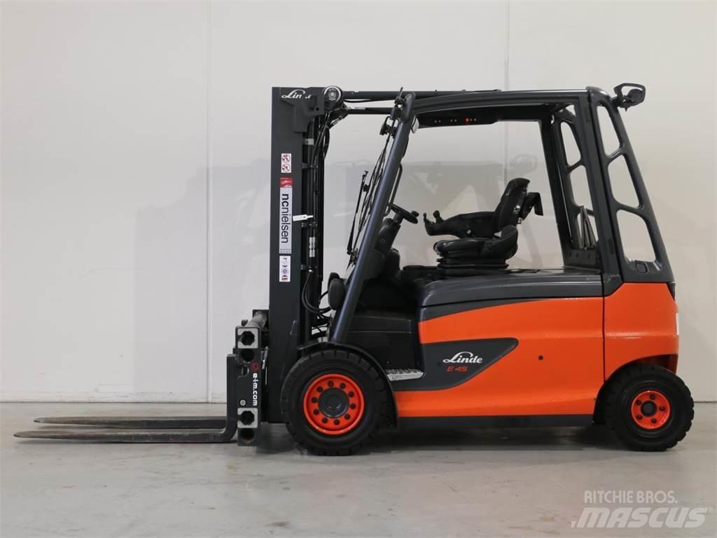 Linde E45/600HL/388 Elektriniai šakiniai krautuvai