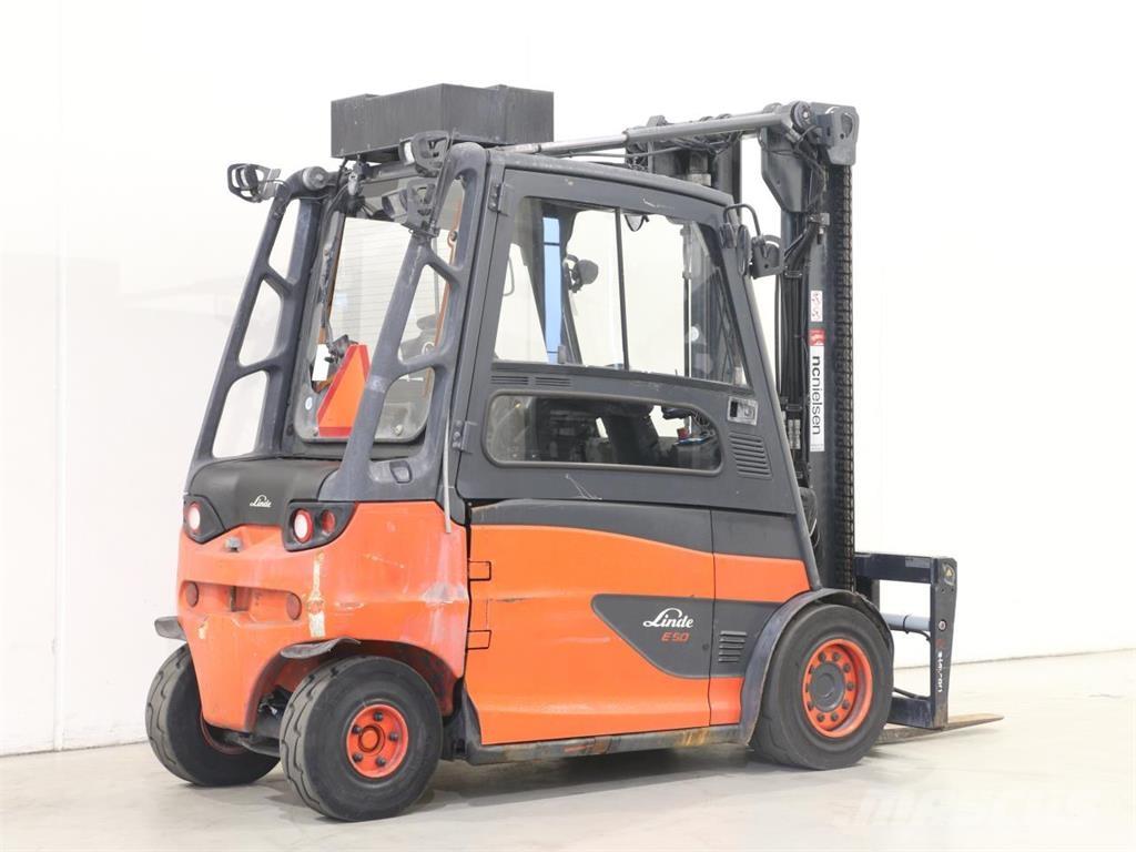 Linde E50HL/388 Elektriniai šakiniai krautuvai