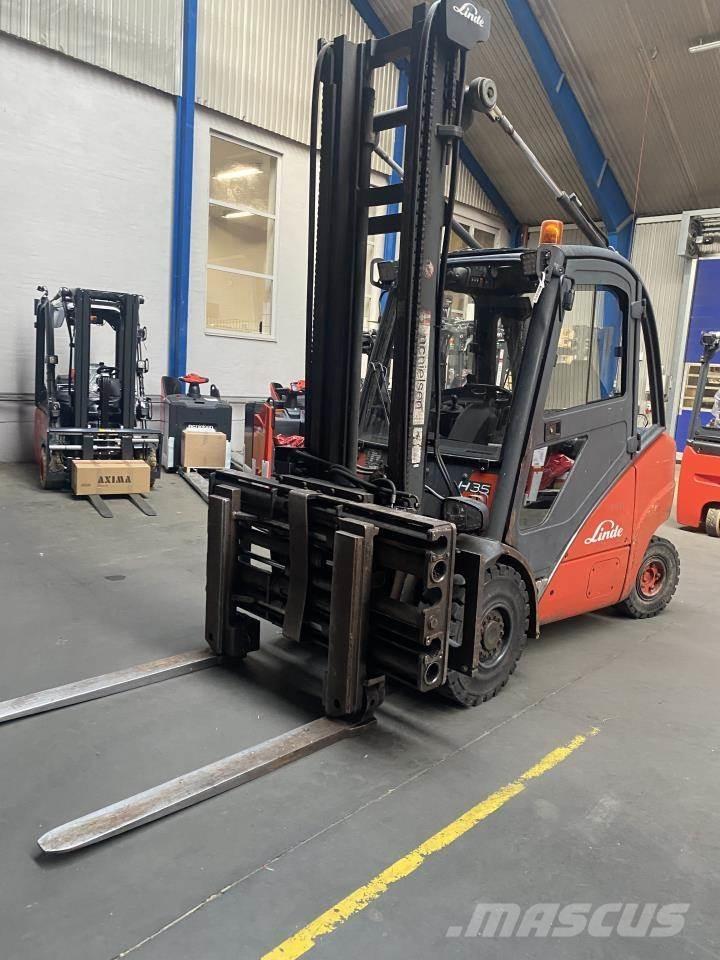 Linde H35D/393 Dyzeliniai krautuvai