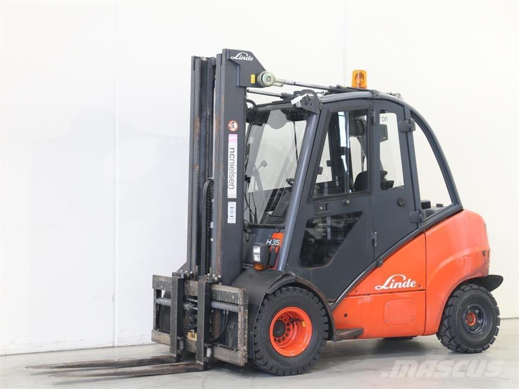 Linde H35D/393-01 Dyzeliniai krautuvai