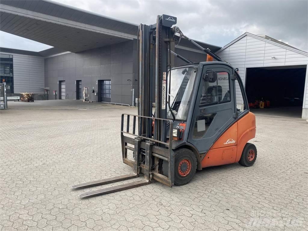 Linde H35D/393-01 Dyzeliniai krautuvai