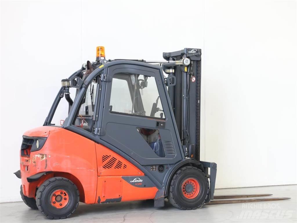Linde H35D/393-02 Dyzeliniai krautuvai