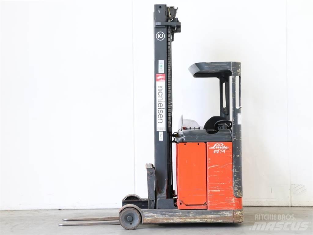 Linde R14/113 Šakiniai krautuvai su prailgintu keltuvu