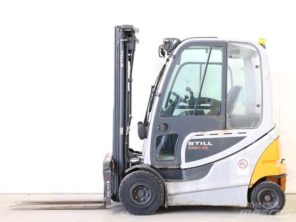 Still RX 60-25 Elektriniai šakiniai krautuvai