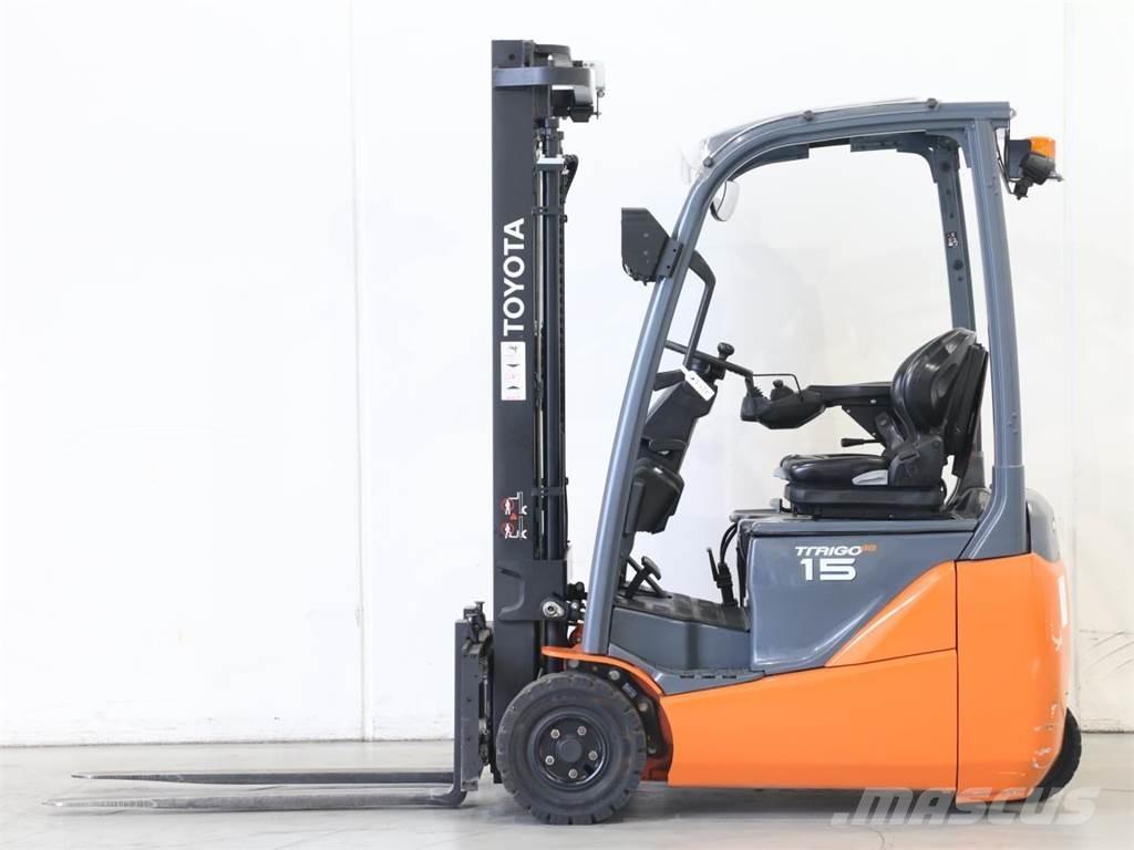 Toyota 8FBE15T Elektriniai šakiniai krautuvai