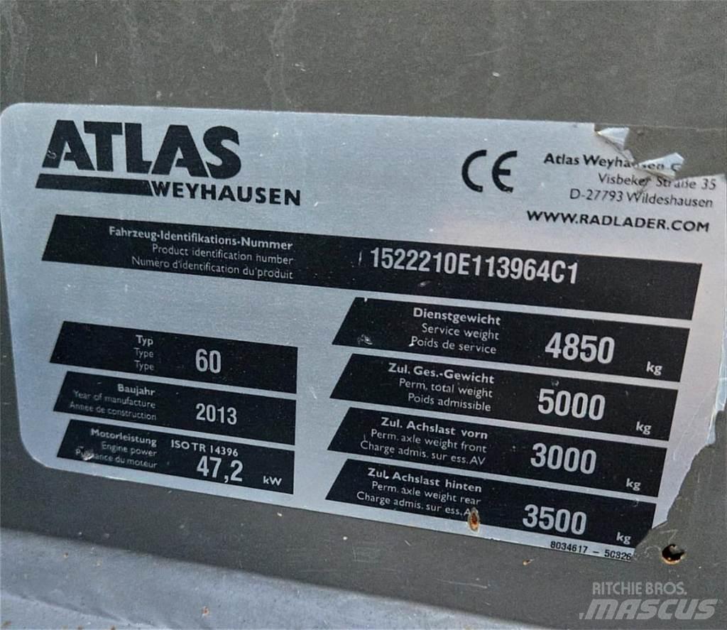 Atlas AR60 Naudoti ratiniai krautuvai