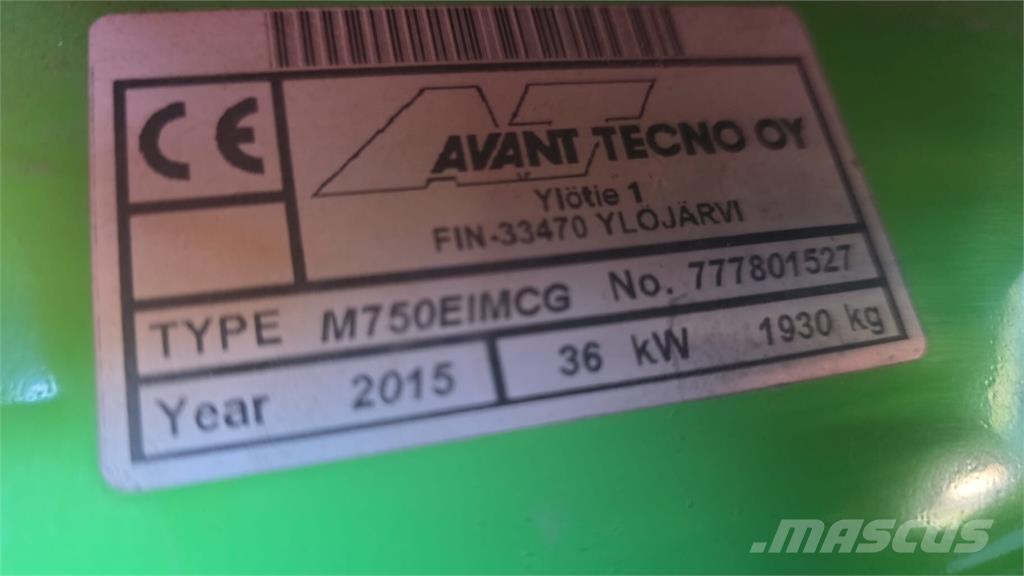 Avant 750 Mini krautuvai