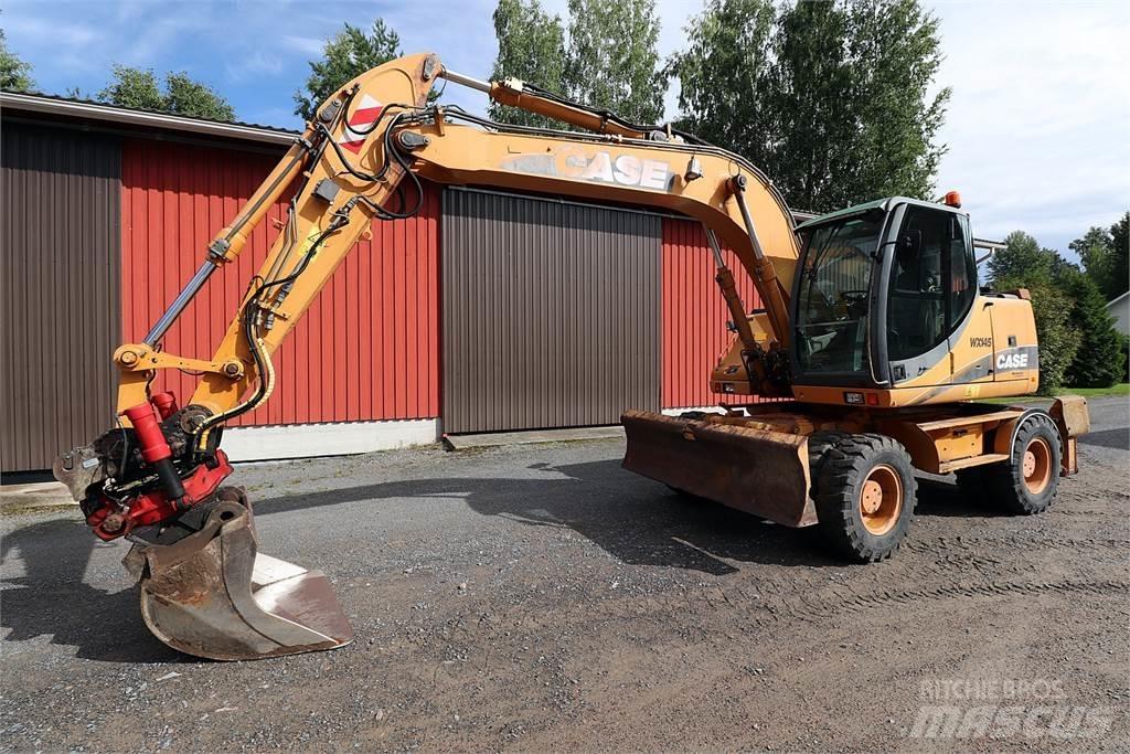 CASE WX145 Ratiniai ekskavatoriai