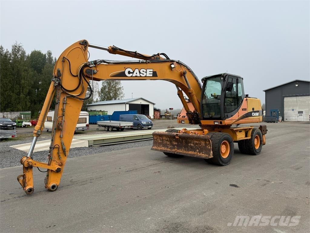 CASE WX185 Ratiniai ekskavatoriai