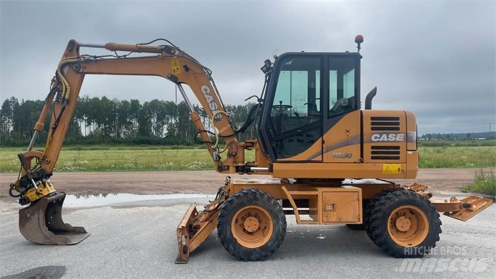 CASE WX90 Ratiniai ekskavatoriai