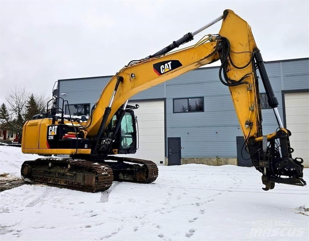 CAT 329E Vikšriniai ekskavatoriai