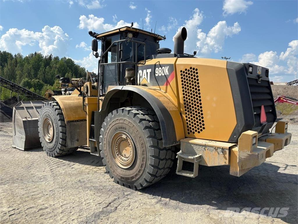 CAT 980 K Naudoti ratiniai krautuvai