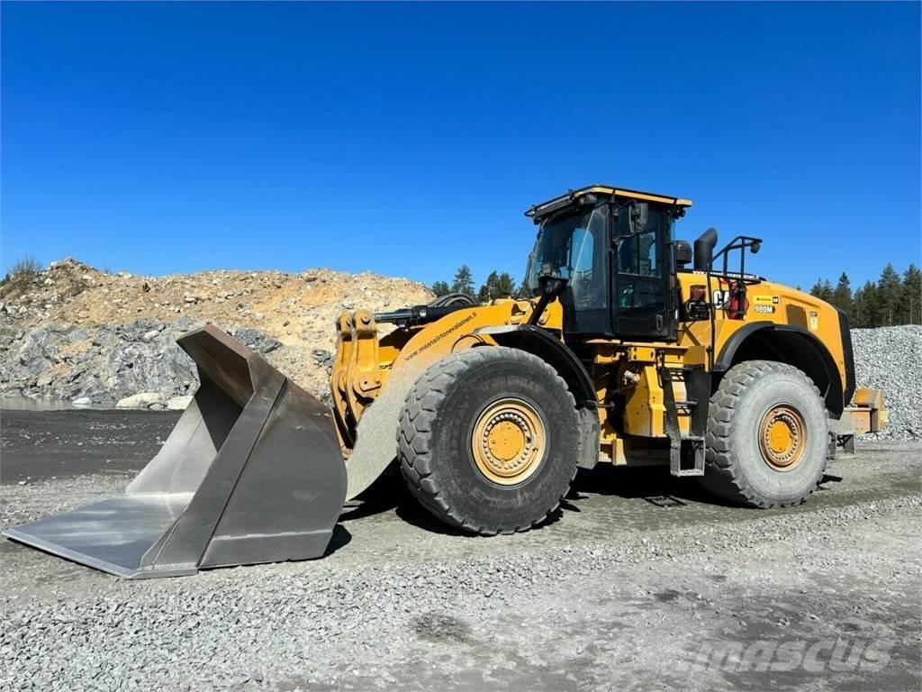 CAT 980 M Naudoti ratiniai krautuvai