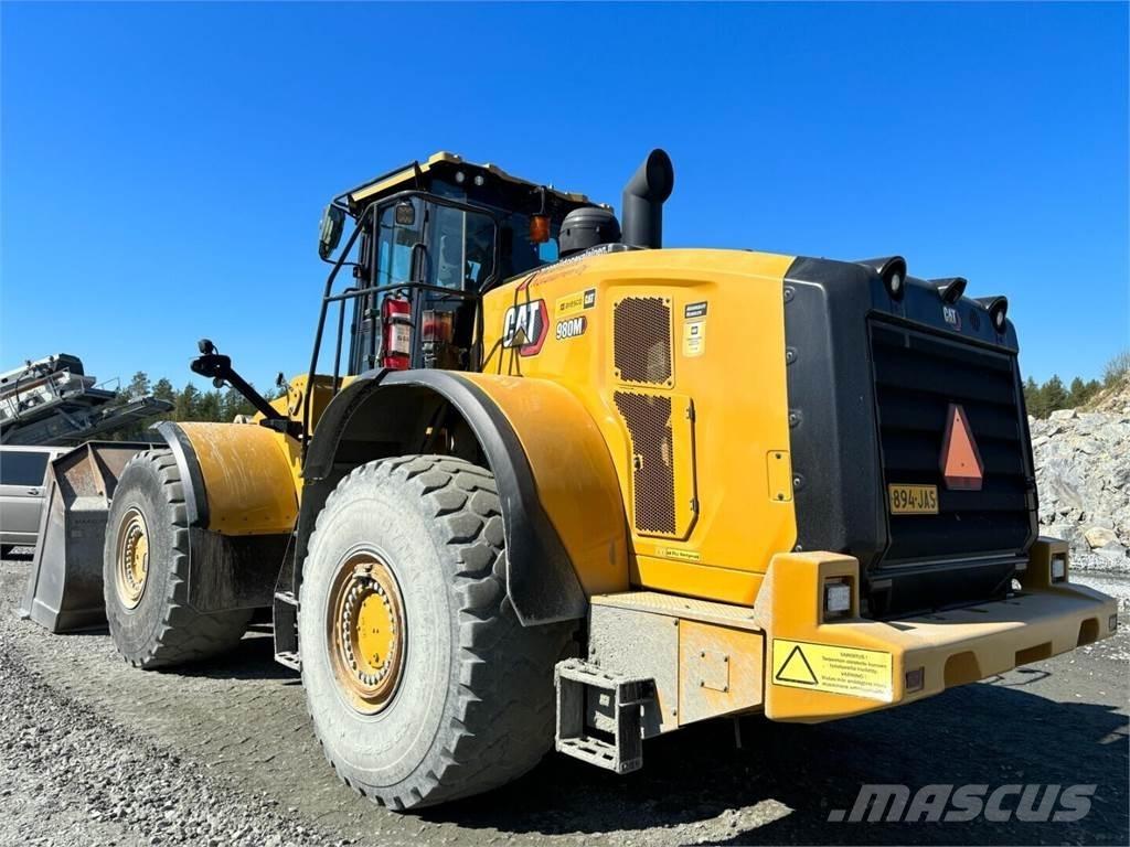 CAT 980 M Naudoti ratiniai krautuvai