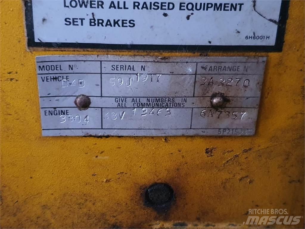 CAT D4D Vikšriniai buldozeriai