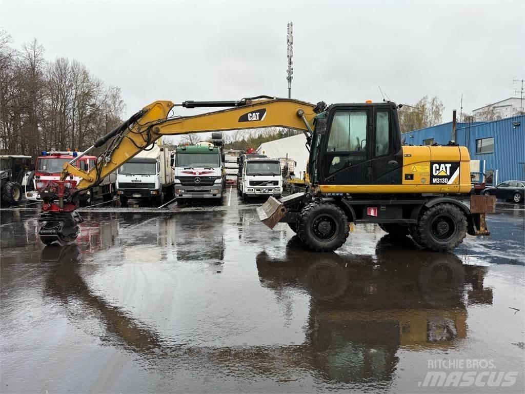 CAT M313 D Ratiniai ekskavatoriai