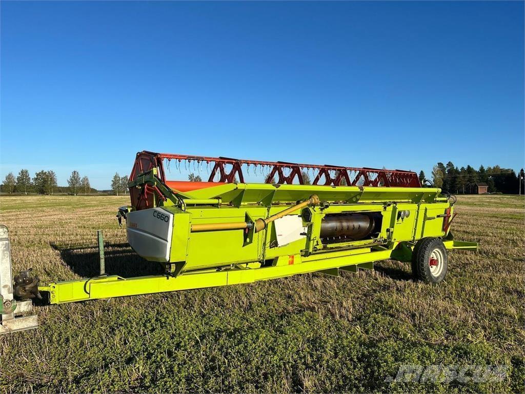 CLAAS C660 Pöytä Derliaus nuėmimo kombainai