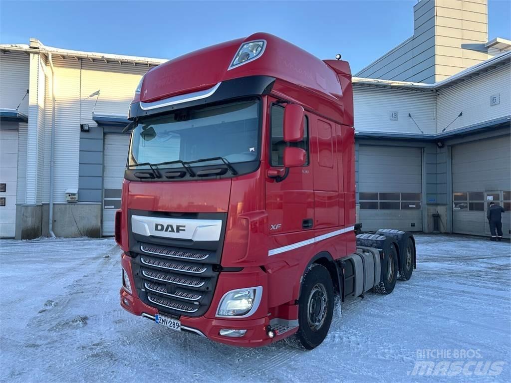 DAF XF 530 6x4 Naudoti vilkikai