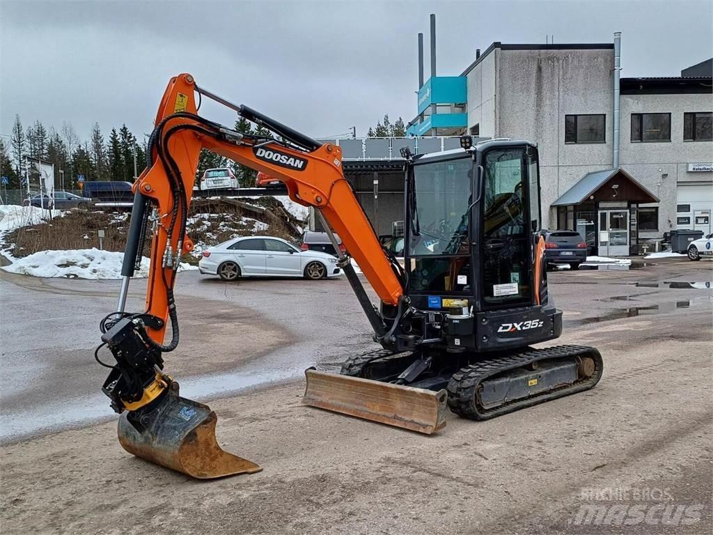 Doosan DX 35 Z Mini ekskavatoriai < 7 t