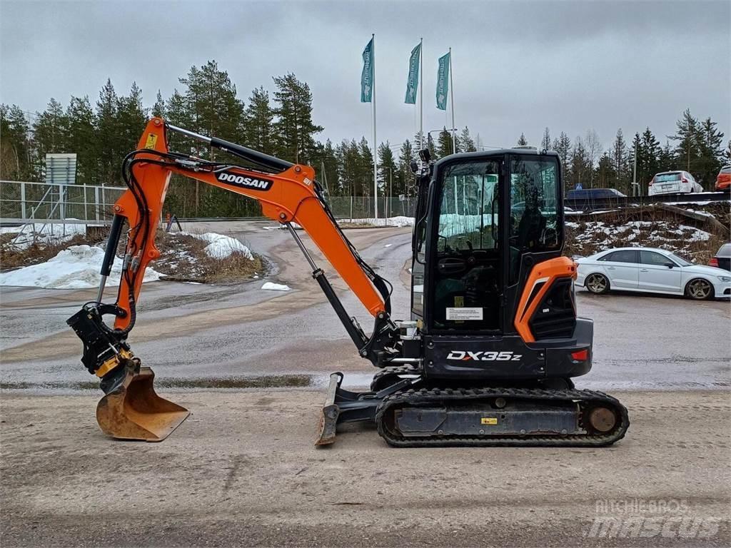 Doosan DX 35 Z Mini ekskavatoriai < 7 t