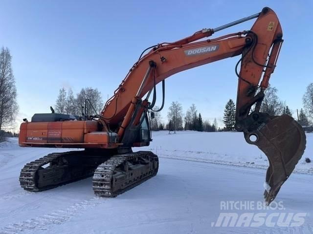Doosan DX480LC Vikšriniai ekskavatoriai