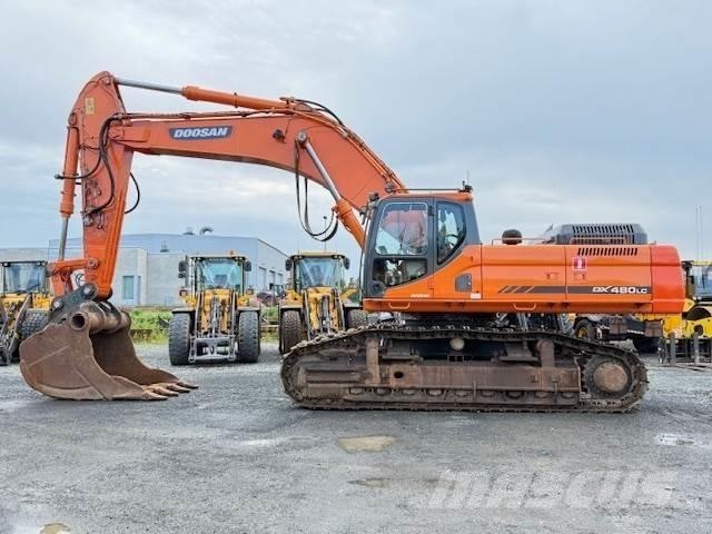 Doosan DX480LC Vikšriniai ekskavatoriai