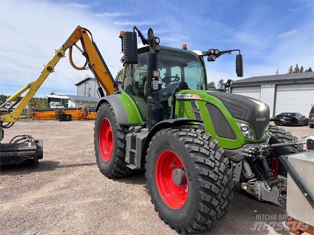 Fendt 516 VARIO Traktoriai