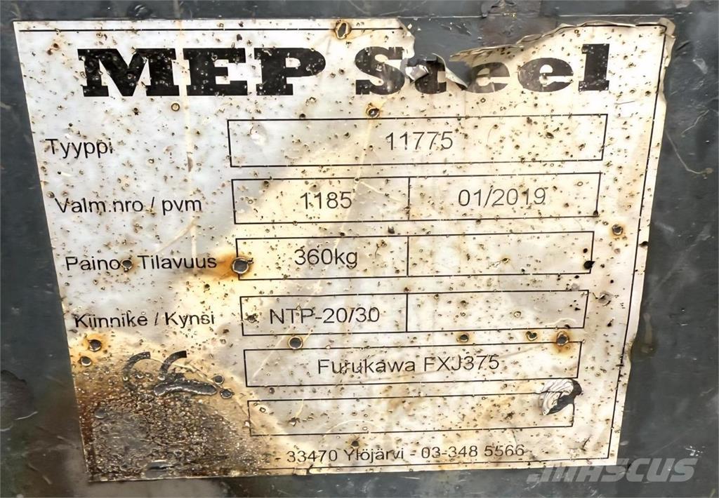 Furukawa 375 FXJ Hidrauliniai kūjai / Trupintuvai