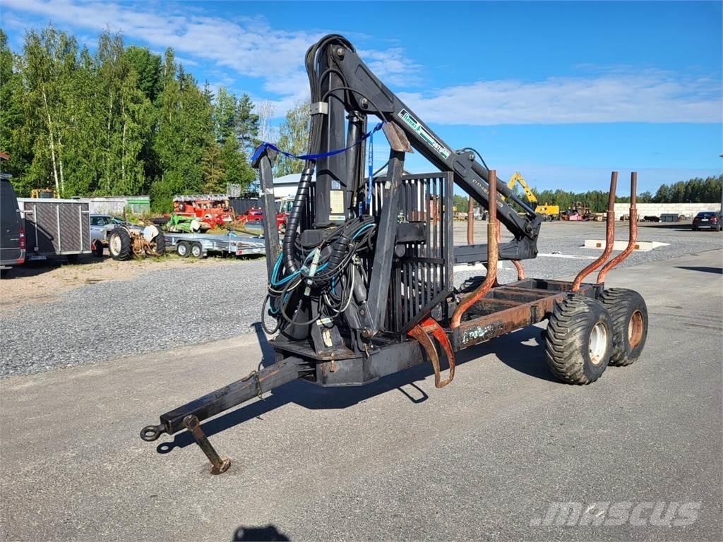Hakki 3970H+MV 92 Miškovežių priekabos
