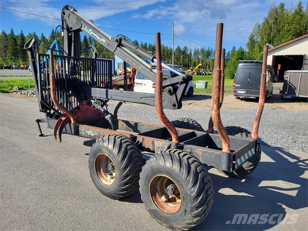 Hakki 3970H+MV 92 Miškovežių priekabos
