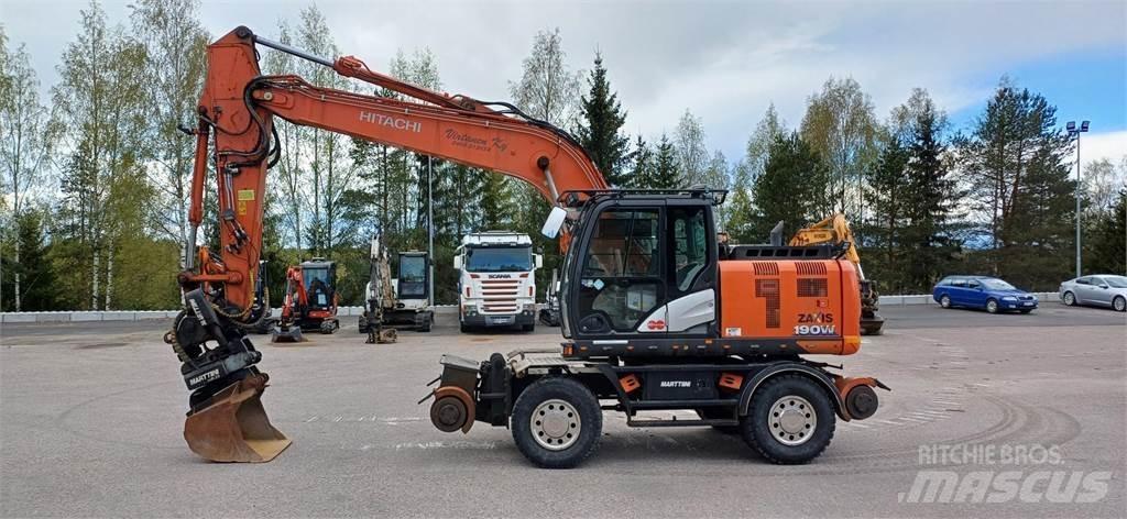 Hitachi ZX190W-6 Ratiniai ekskavatoriai