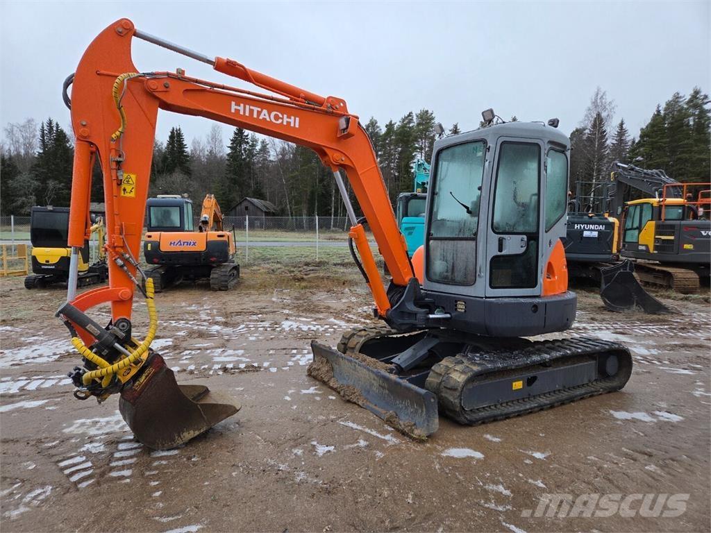 Hitachi ZX50U Mini ekskavatoriai < 7 t