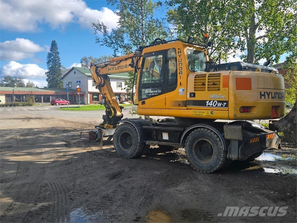 Hyundai 140W-7 Ratiniai ekskavatoriai