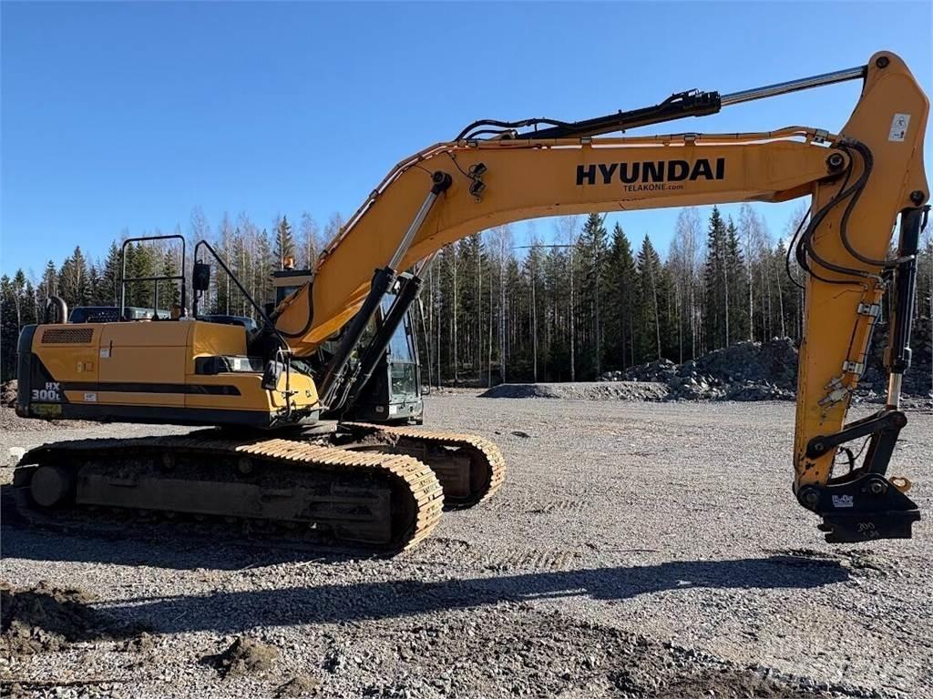 Hyundai HX300L Vikšriniai ekskavatoriai