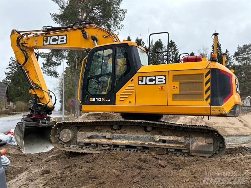 JCB 210 X L 4F Vikšriniai ekskavatoriai