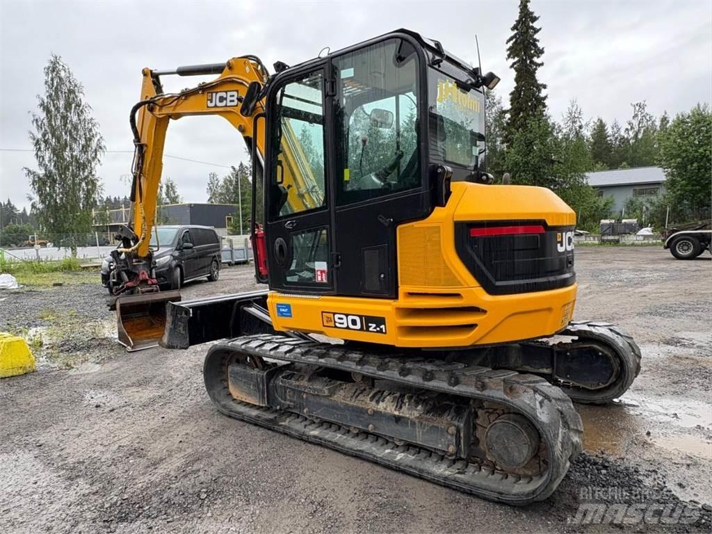 JCB 90 Z-1 Vidutinės galios ekskavatoriai 7-12 t