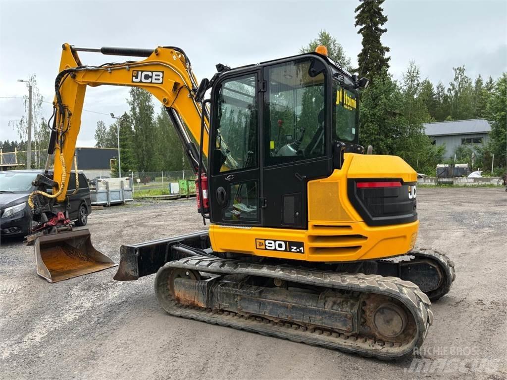 JCB 90 Z-1 Vidutinės galios ekskavatoriai 7-12 t