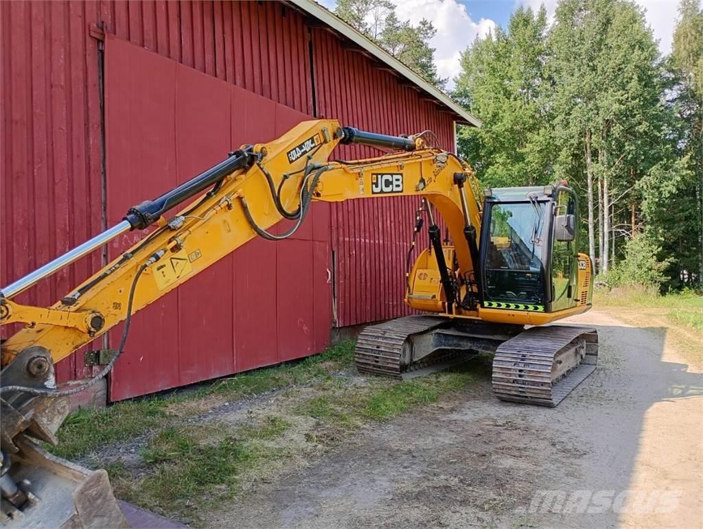 JCB JS 145 Vikšriniai ekskavatoriai
