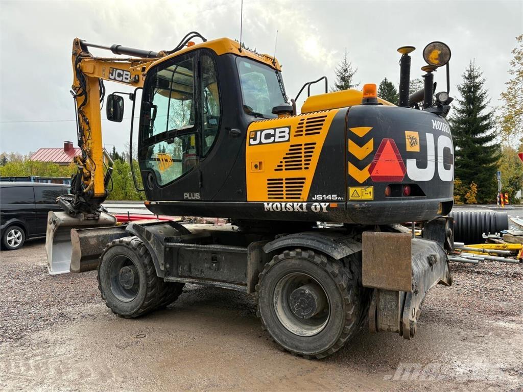 JCB JS 145 W Plus Ratiniai ekskavatoriai