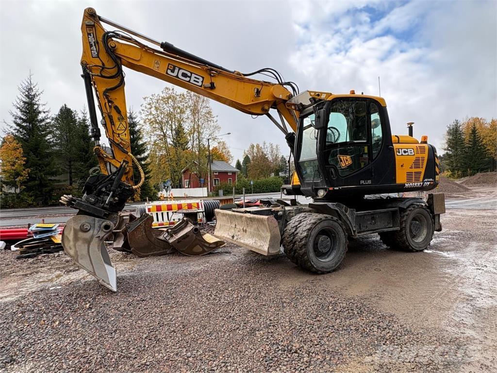 JCB JS 145 W Plus Ratiniai ekskavatoriai