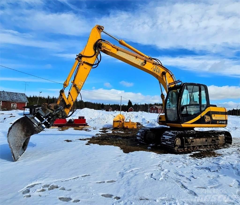 JCB JS130 Vikšriniai ekskavatoriai