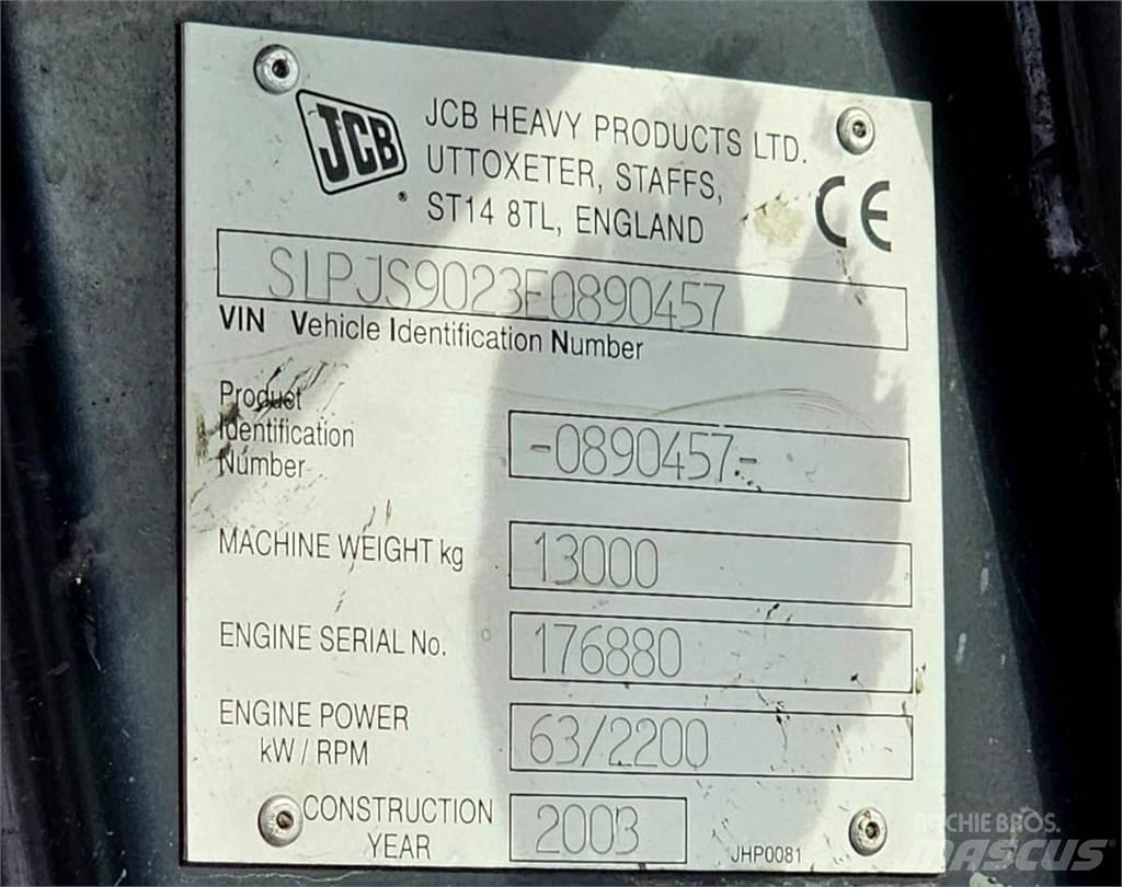 JCB JS130 Vikšriniai ekskavatoriai