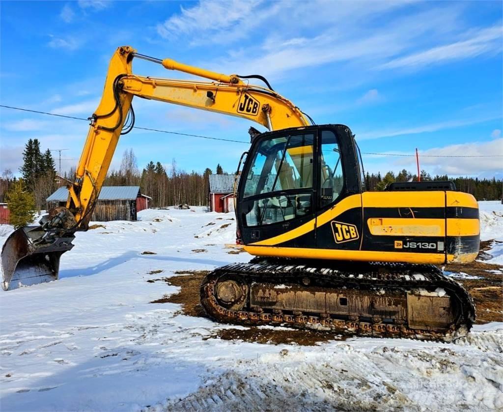 JCB JS130 Vikšriniai ekskavatoriai