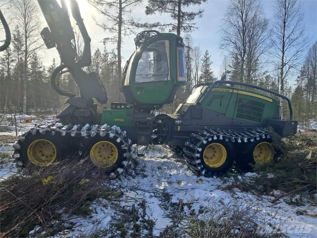 John Deere 1170 G Miško technika (Harvesteriai)