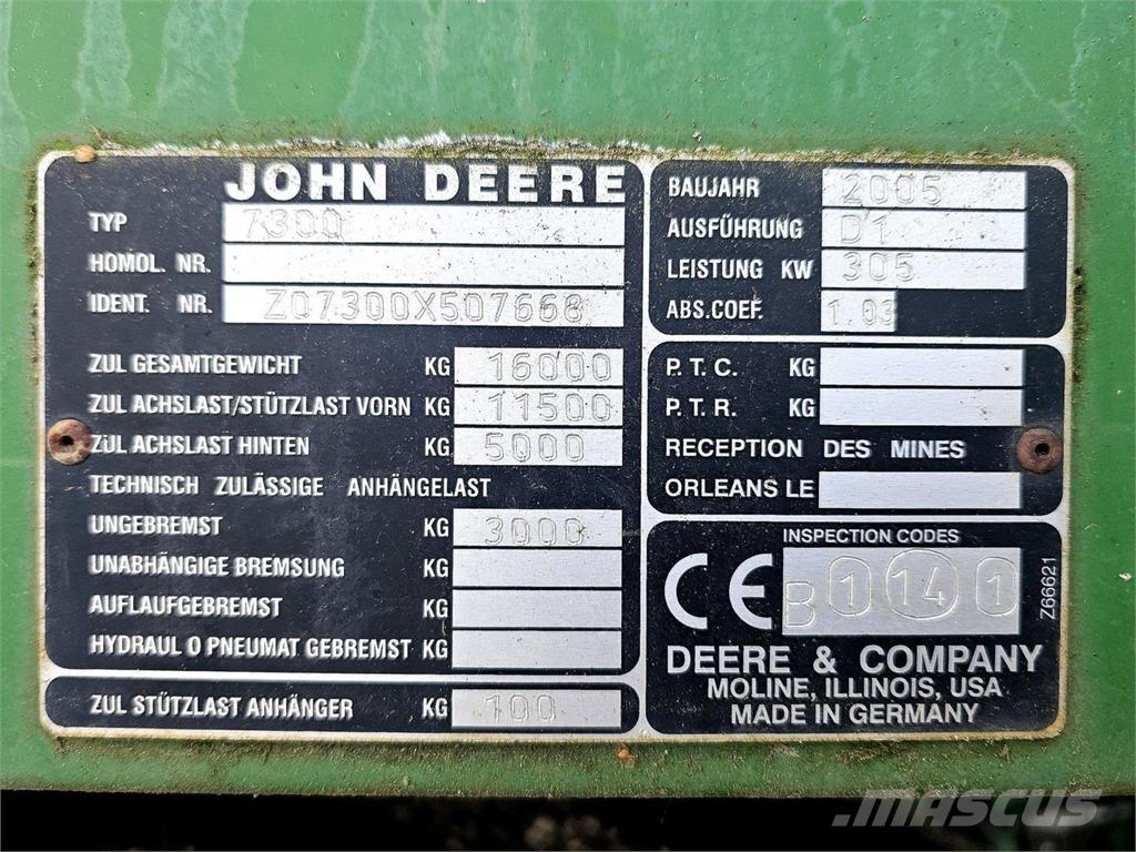 John Deere 7300 Žemės ūkis - Kita