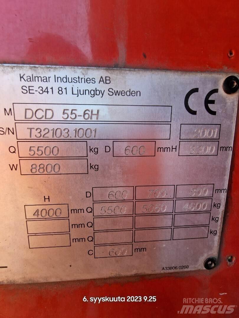 Kalmar DCD 55-6H Dyzeliniai krautuvai