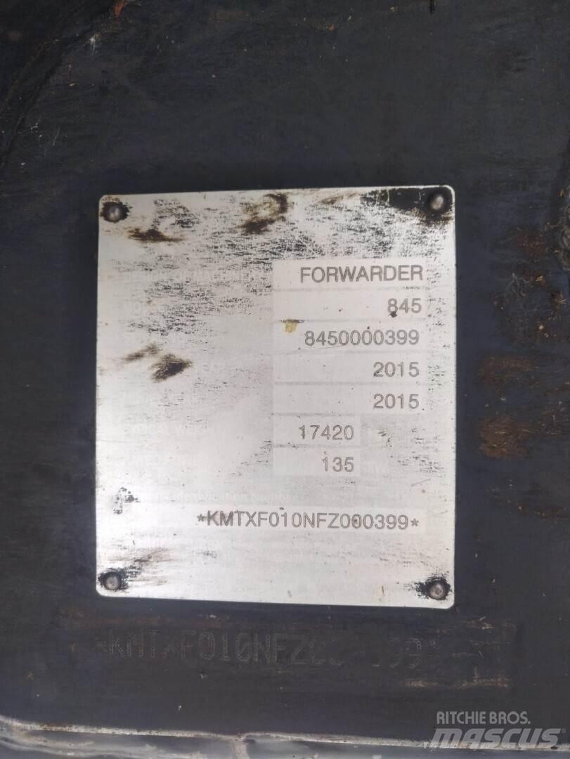Komatsu 845 Naudoti miškovežiai (Forvarderiai)