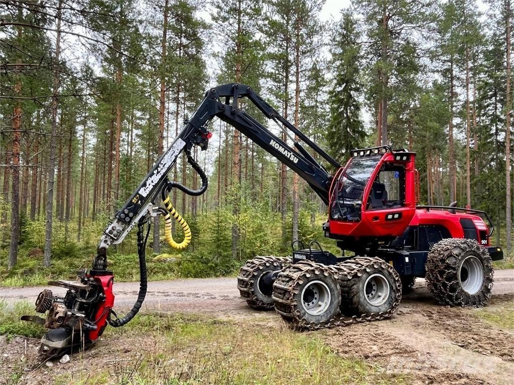 Komatsu 901 Miško technika (Harvesteriai)