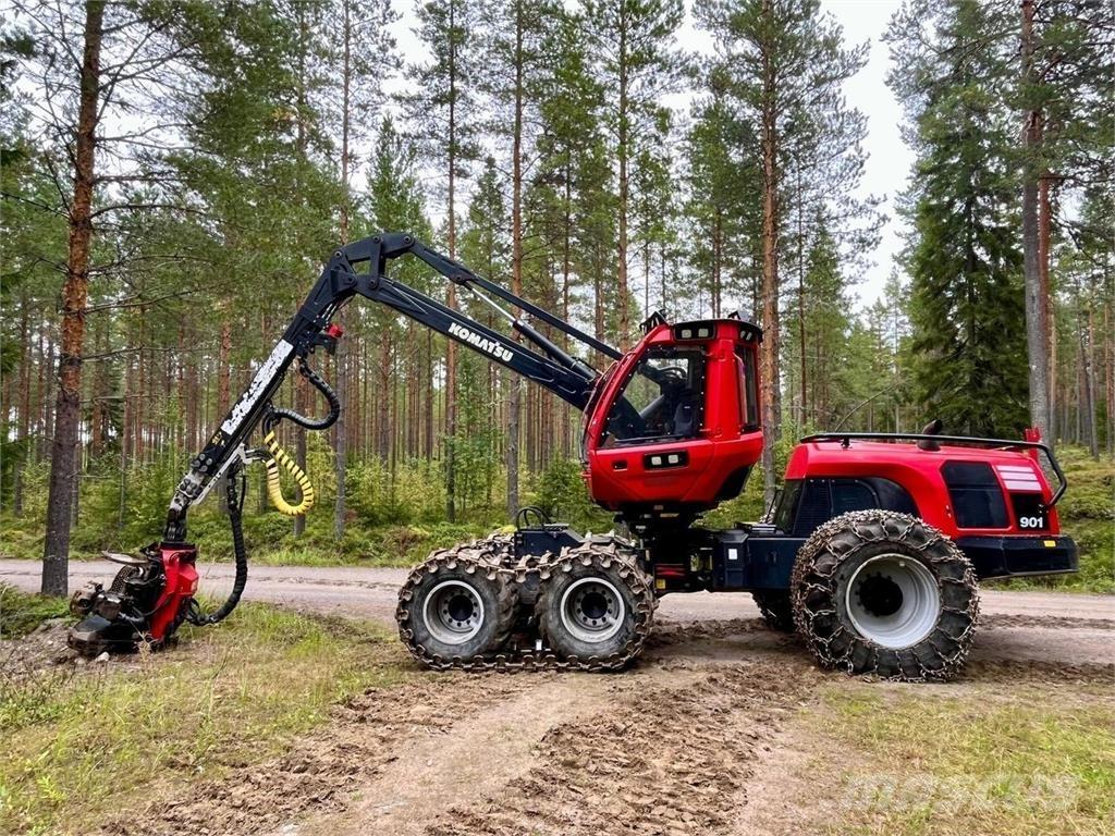 Komatsu 901 Miško technika (Harvesteriai)
