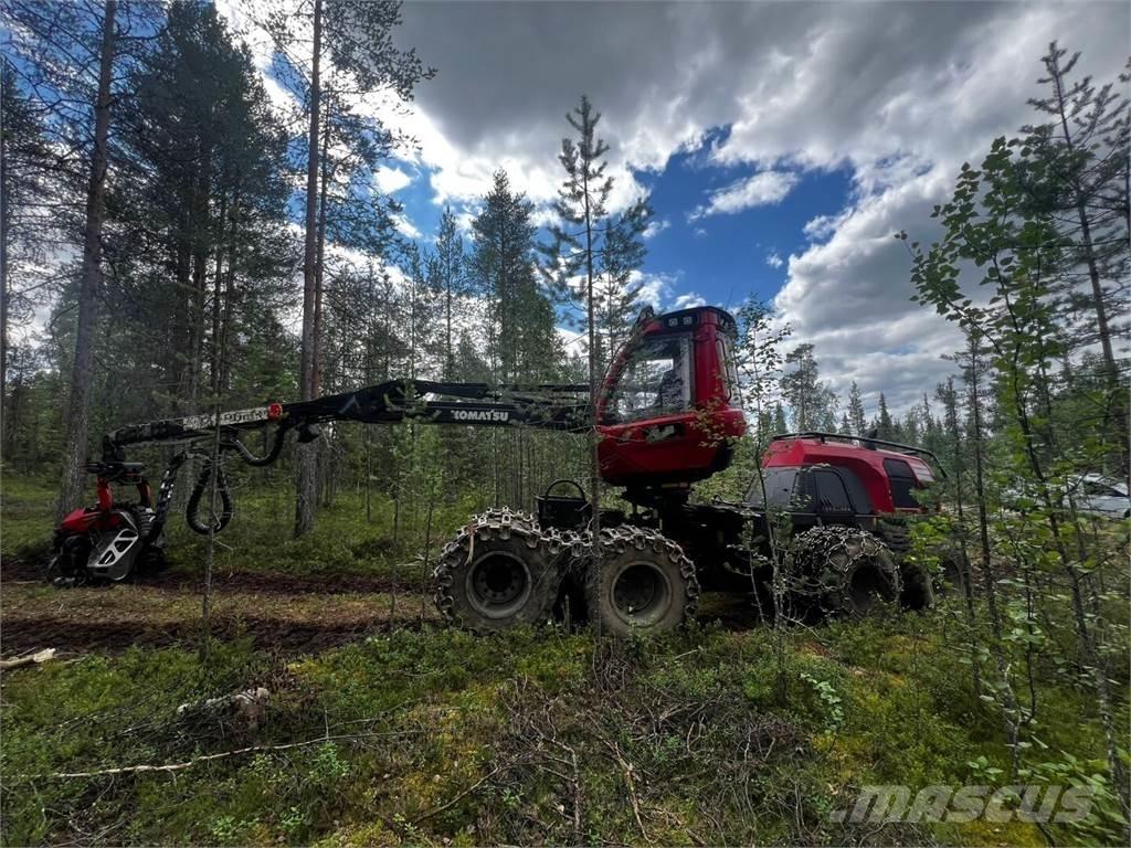 Komatsu 901 XC Miško technika (Harvesteriai)